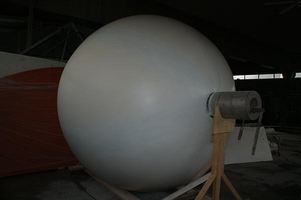 GFK Kugel by Colin Patterson