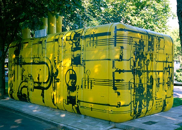 GFK Gasverteilerstation in Dachau by Colin Patterson